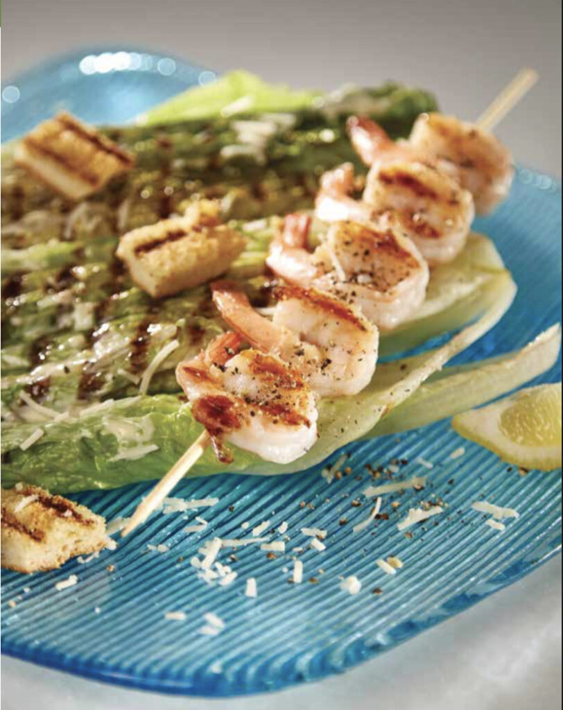 Grilled Shrimp Caesar Salad Eric Theiss
