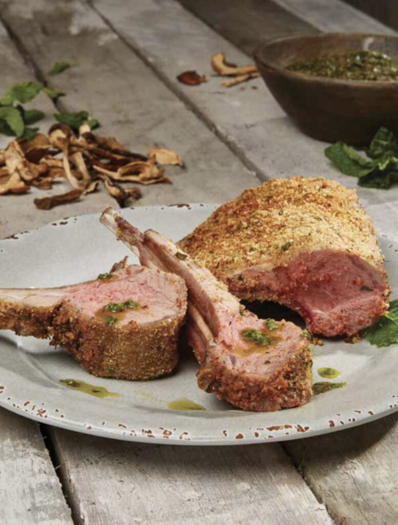 PorciniCrusted Rack of Lamb Eric Theiss