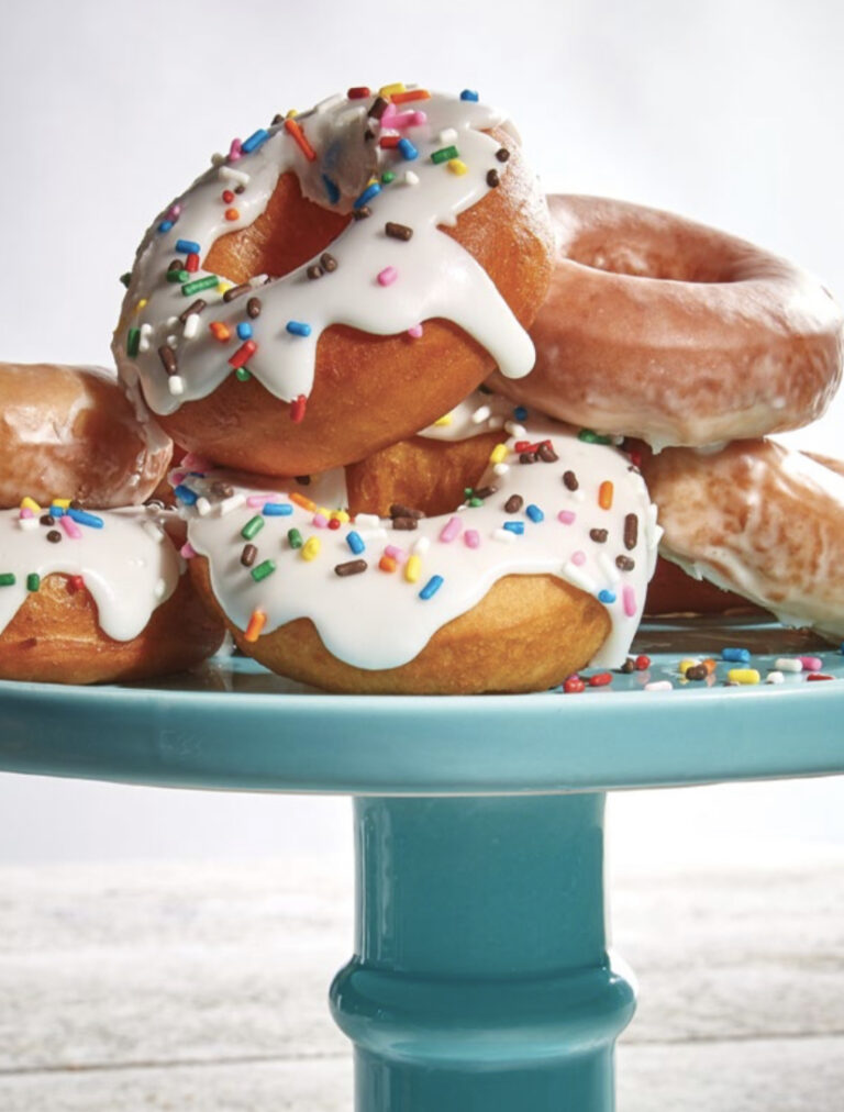 Glazed Sprinkle Doughnuts Eric Theiss