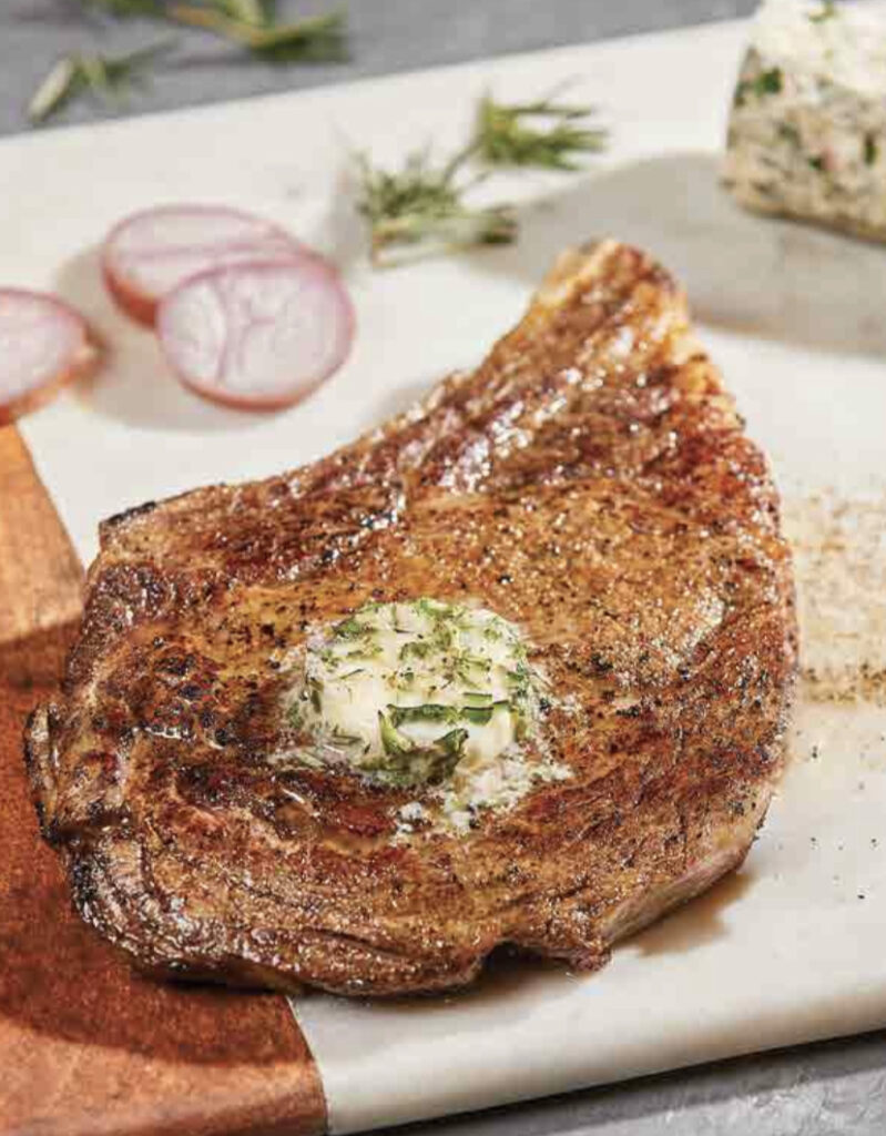 Steakhouse Ribeye With Herb Compound Butter Eric Theiss Hot Sex Picture 